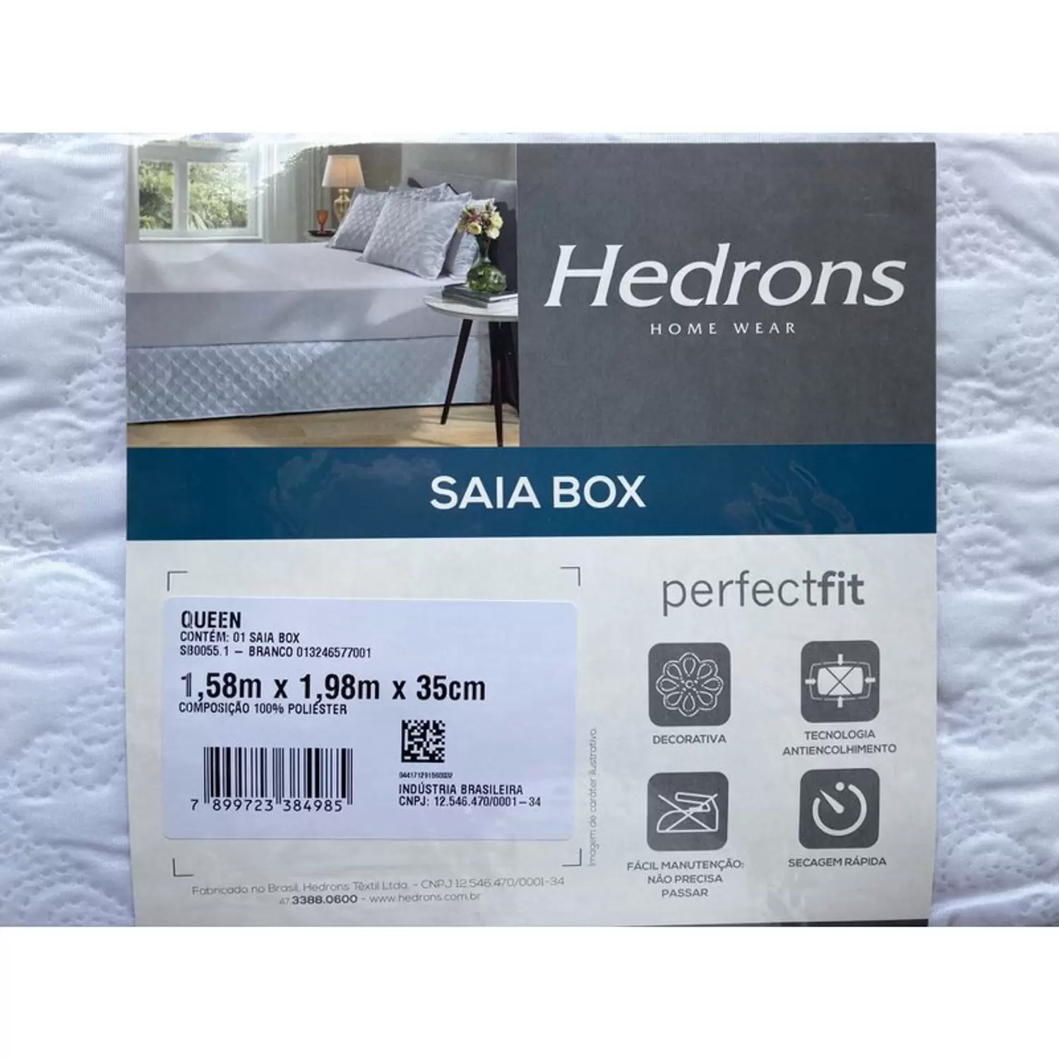 Saia box matelassada - Hedrons