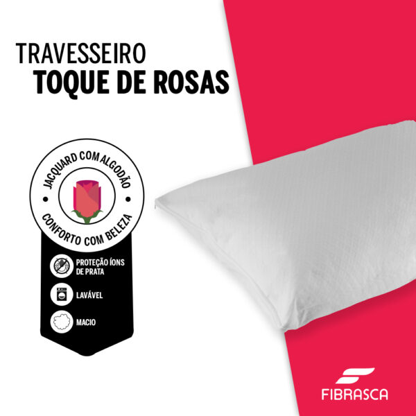 TRAVESSEIRO TOQUE DE ROSAS - Image 2